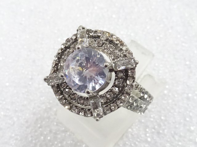 CRYSTAL FASHION RING / JP SIZE 13.5